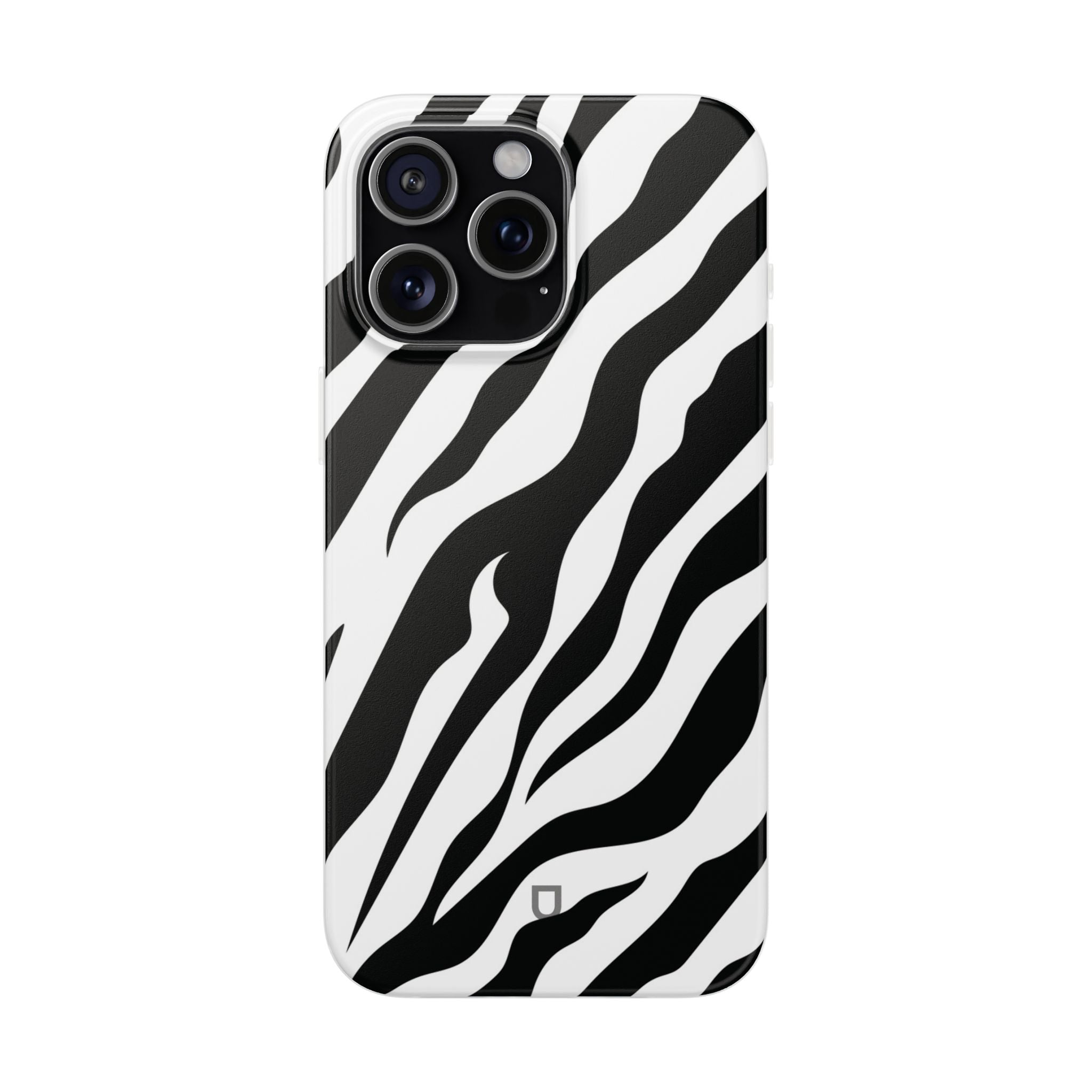 iPhone 15 Pro Max Flexi Case - Zebra