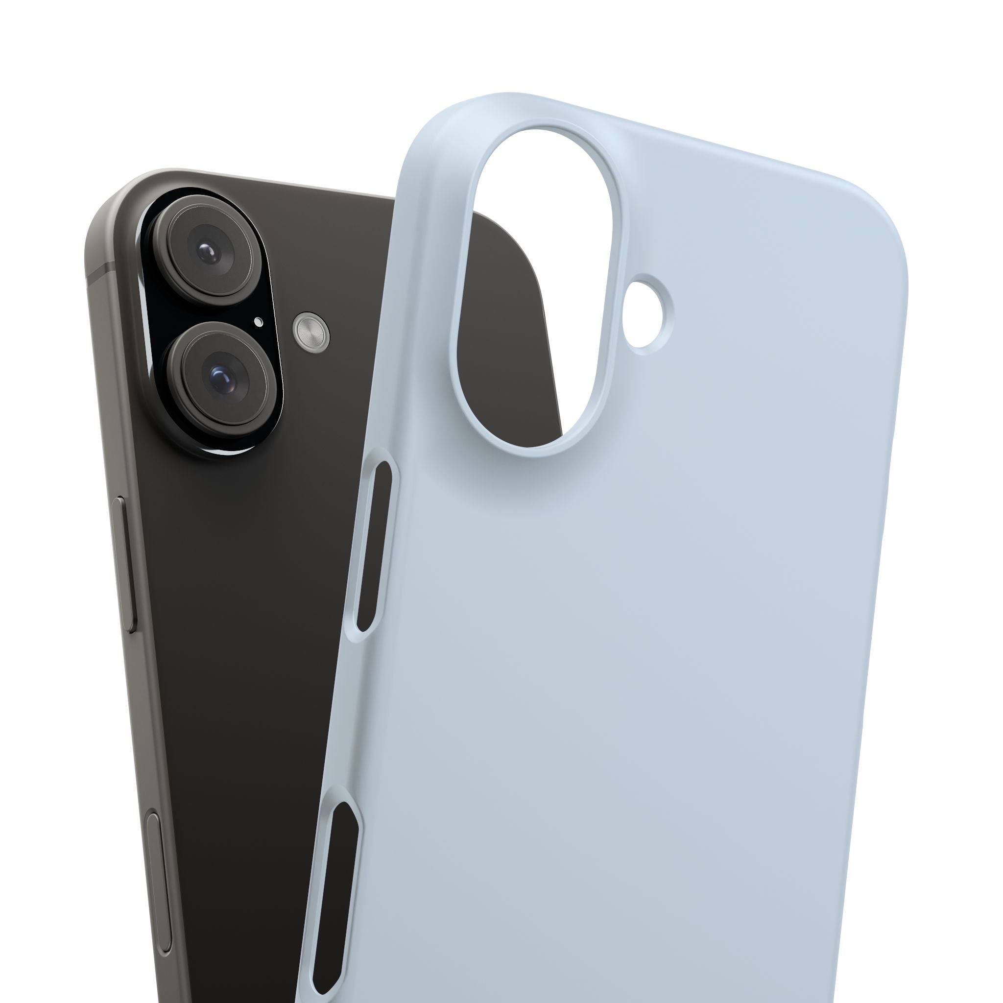 iPhone 16 Slim Case - Blue Pale