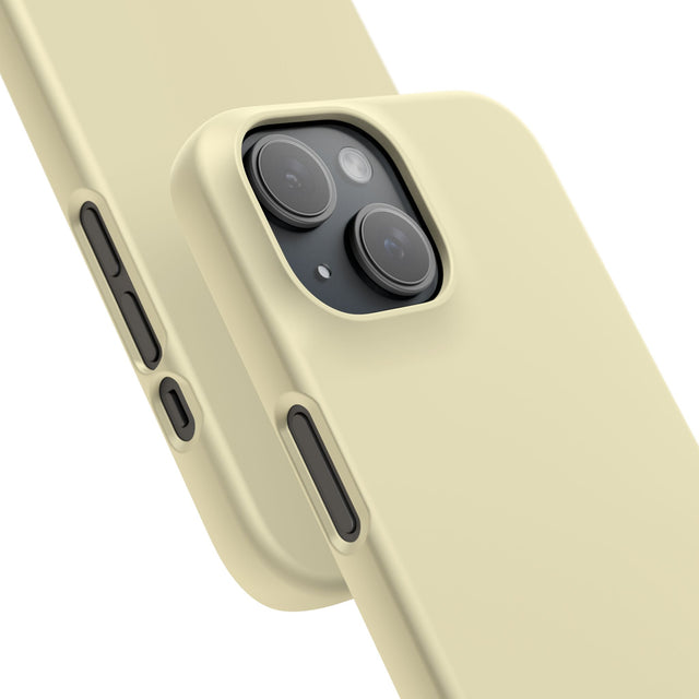 iPhone 15 Slim Case - Lemon Chiffon