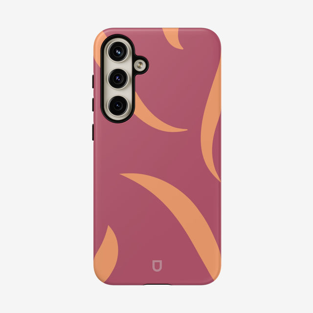 Samsung Galaxy S24+ Tough Case - Rose Wine