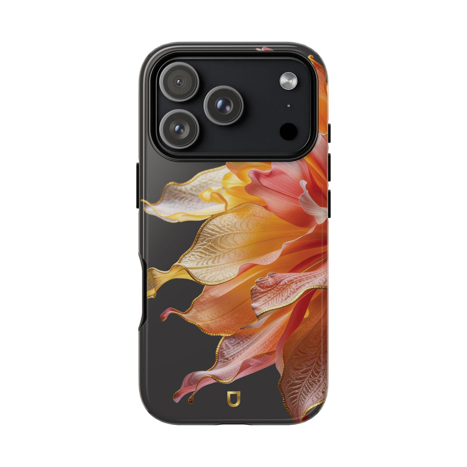 iPhone 17 Series Tough Case - Ember Bloom Black