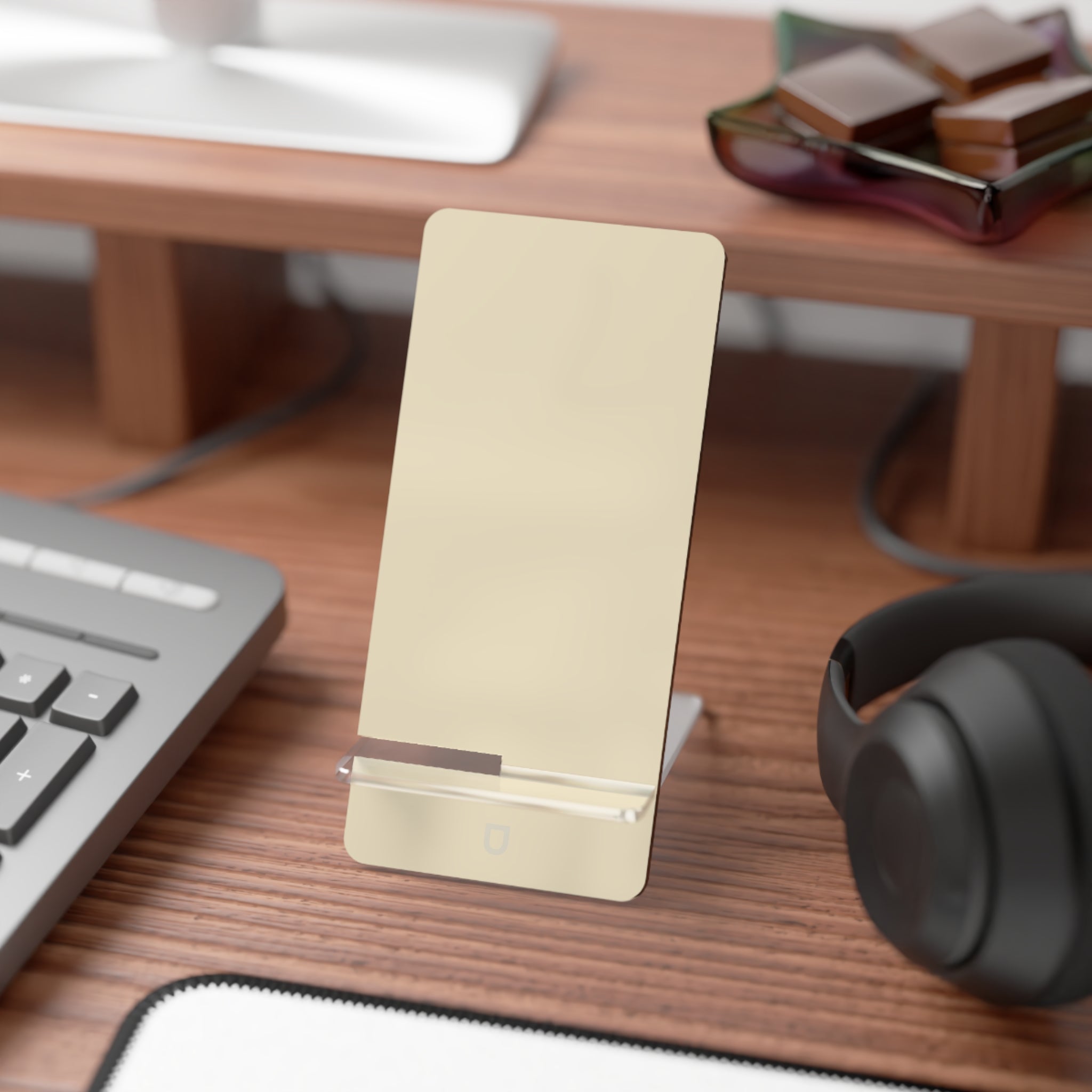 Phone Display Stand — Parchment