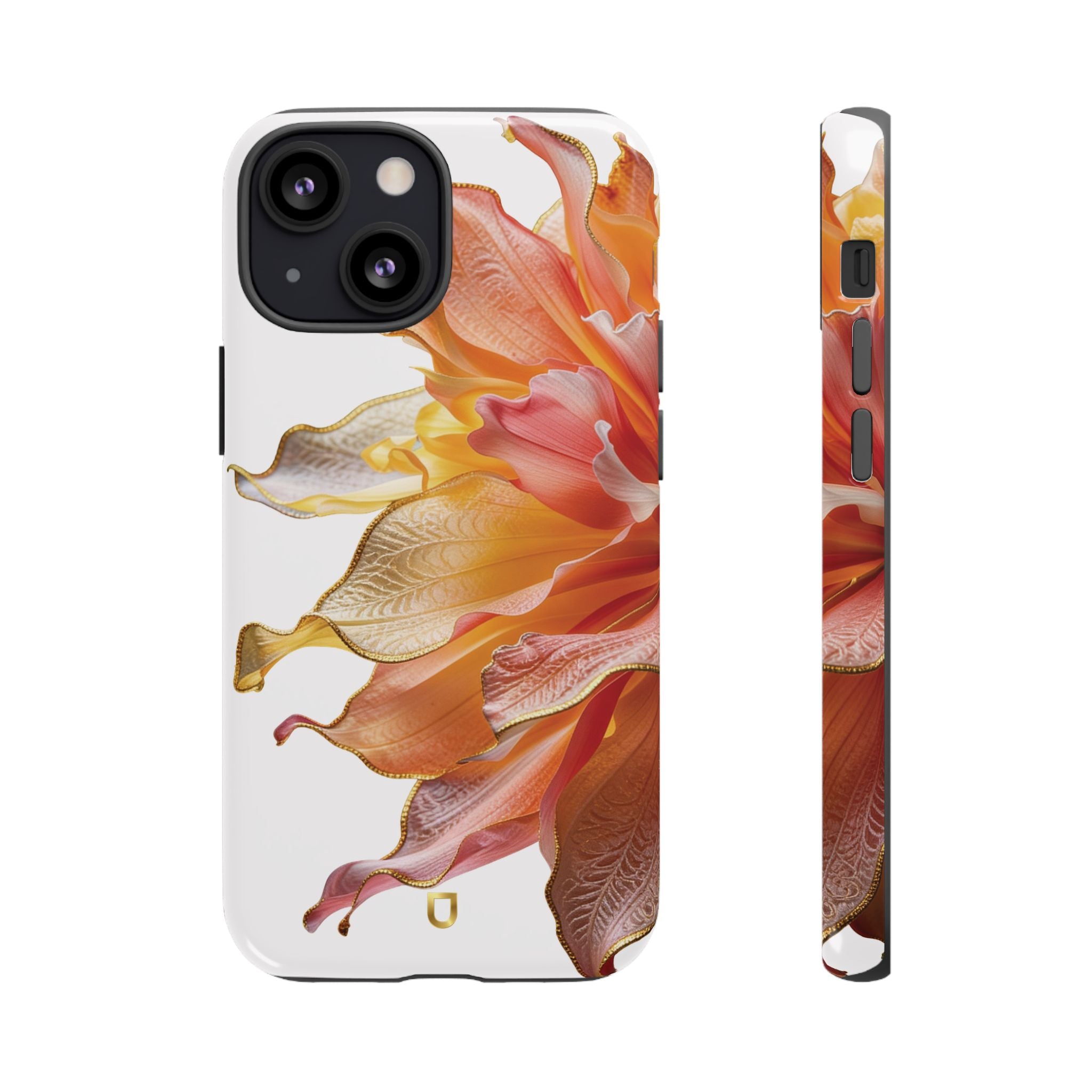 iPhone 13 Series Tough Case - Ember Bloom White