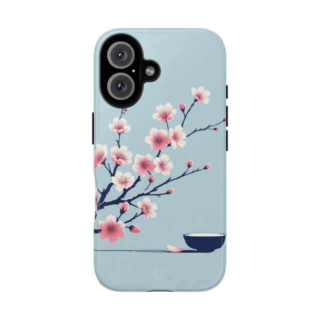 iPhone 16 Tough Case - Cherry Blossoms