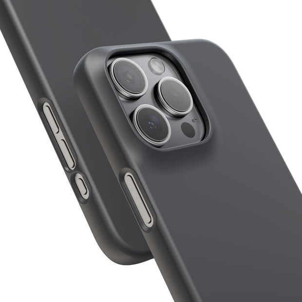 iPhone 15 Pro Max Slim Case - Iron