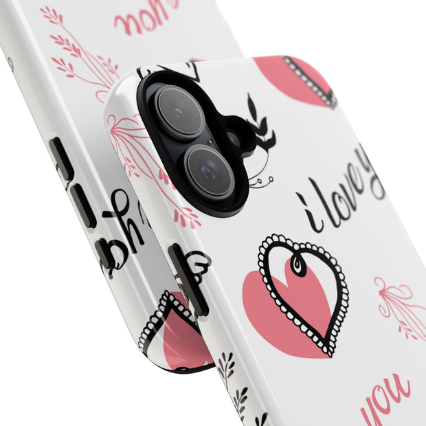 iPhone 16 Plus Tough Case - Love U