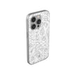 iPhone 14 Pro Flexi Case - Black Rose