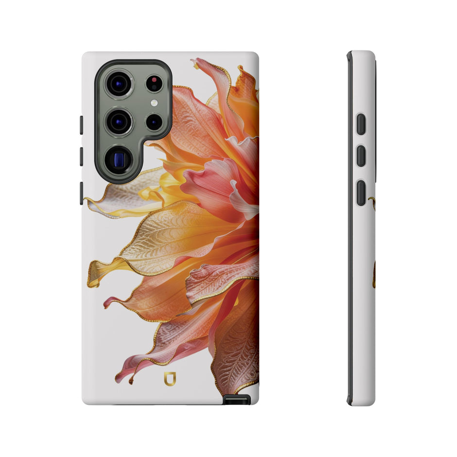 Samsung Galaxy S23 Series Tough Case - Ember Bloom White