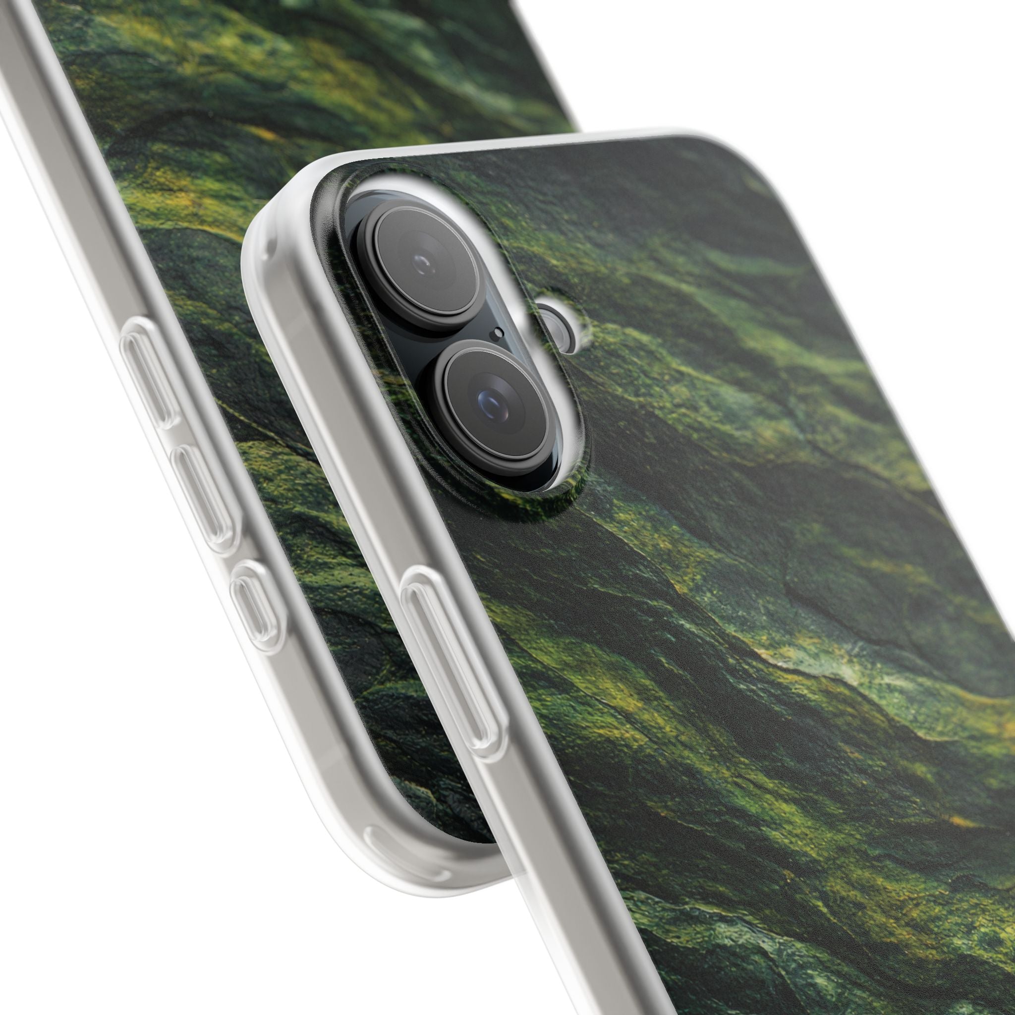 iPhone 16 Plus Flexi Case - Moss Ridge