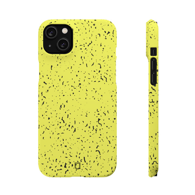 iPhone 14 Plus Slim Case - Flake Lemon