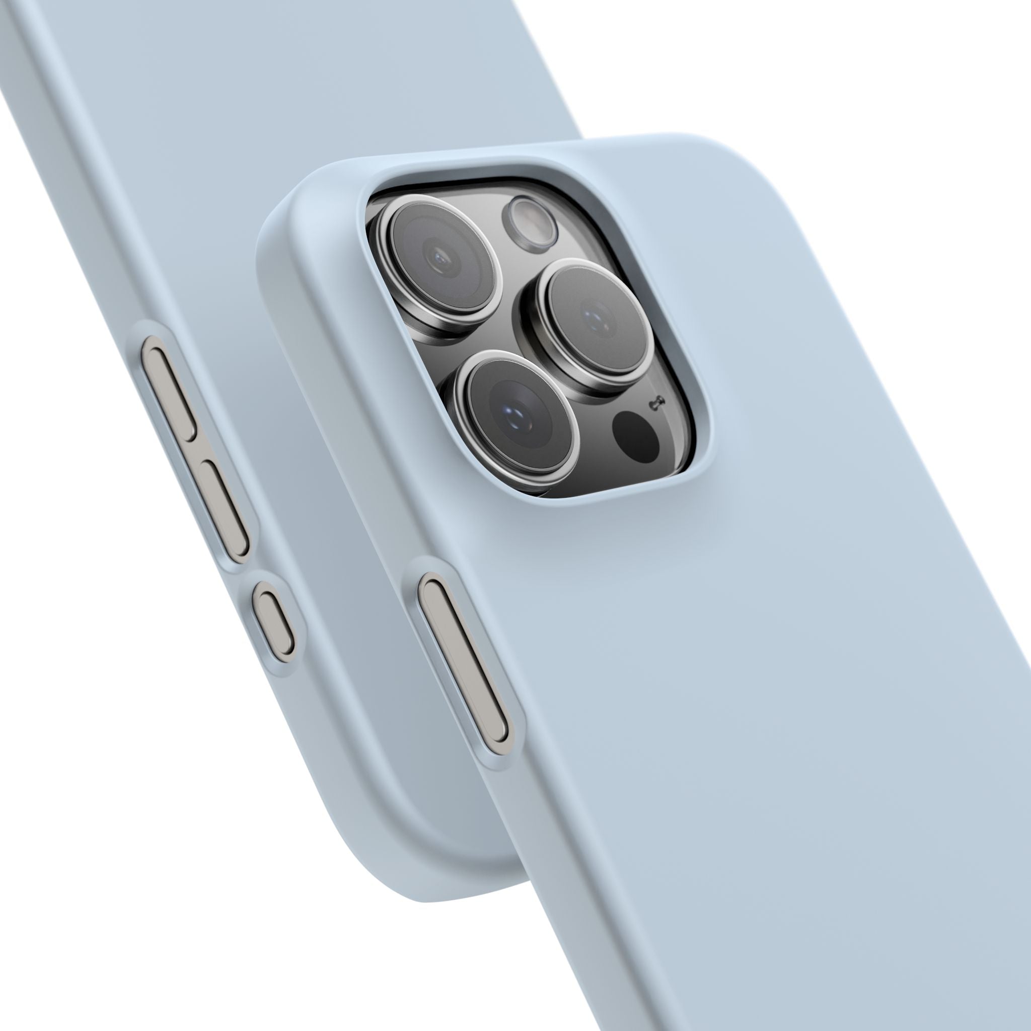 iPhone 16 Pro Max Slim Case - Blue Pale