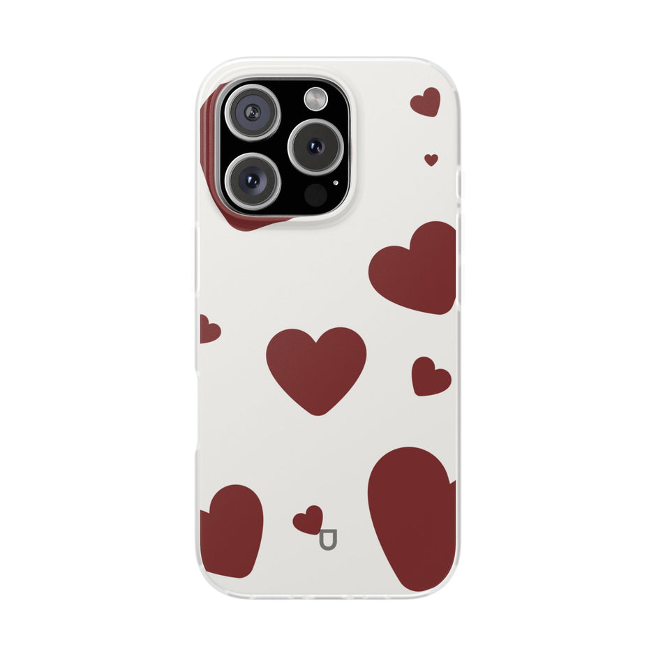 iPhone 16 Pro Flexi Case - Love