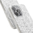 iPhone 15 Pro Max Flexi Case - Black Rose