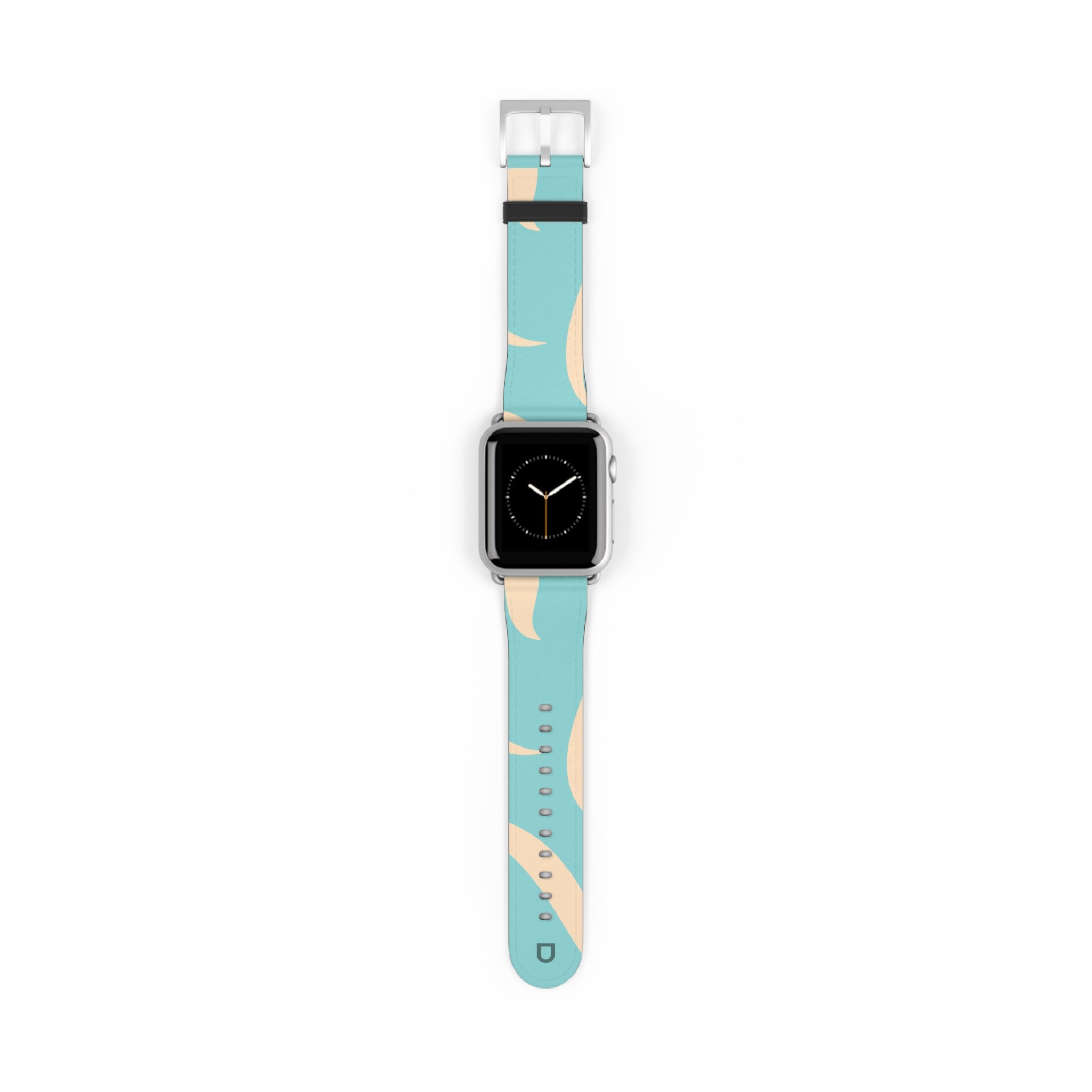 Apple Watch Series Bands - Aura Swirl  Bright Aqua