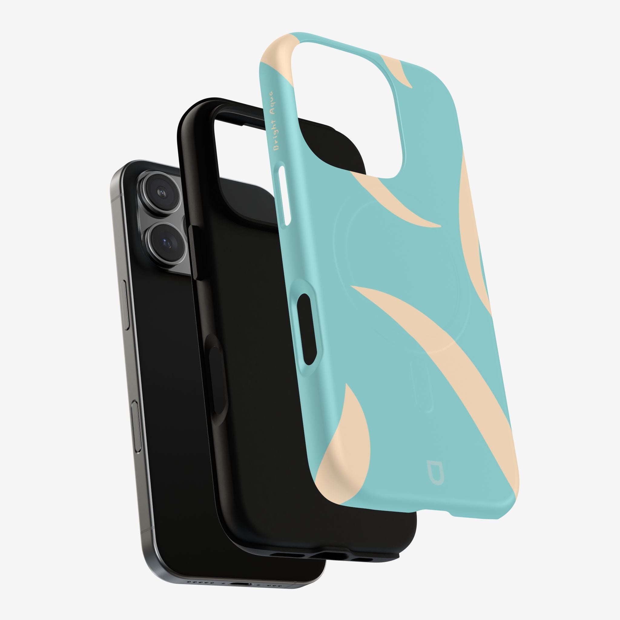 iPhone 16 Pro MagSafe Tough Case - Bright Aqua