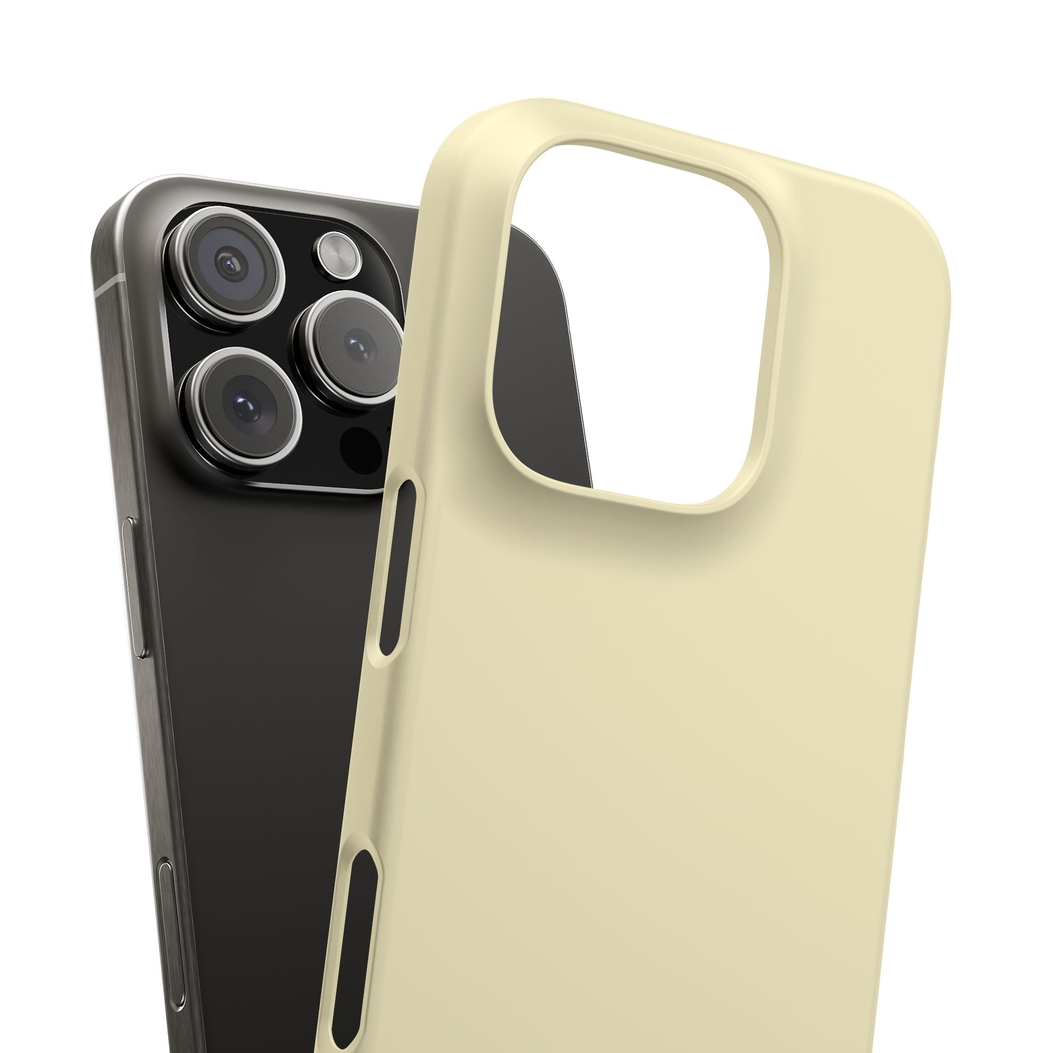 iPhone 16 Pro Slim Case - Lemon Chiffon