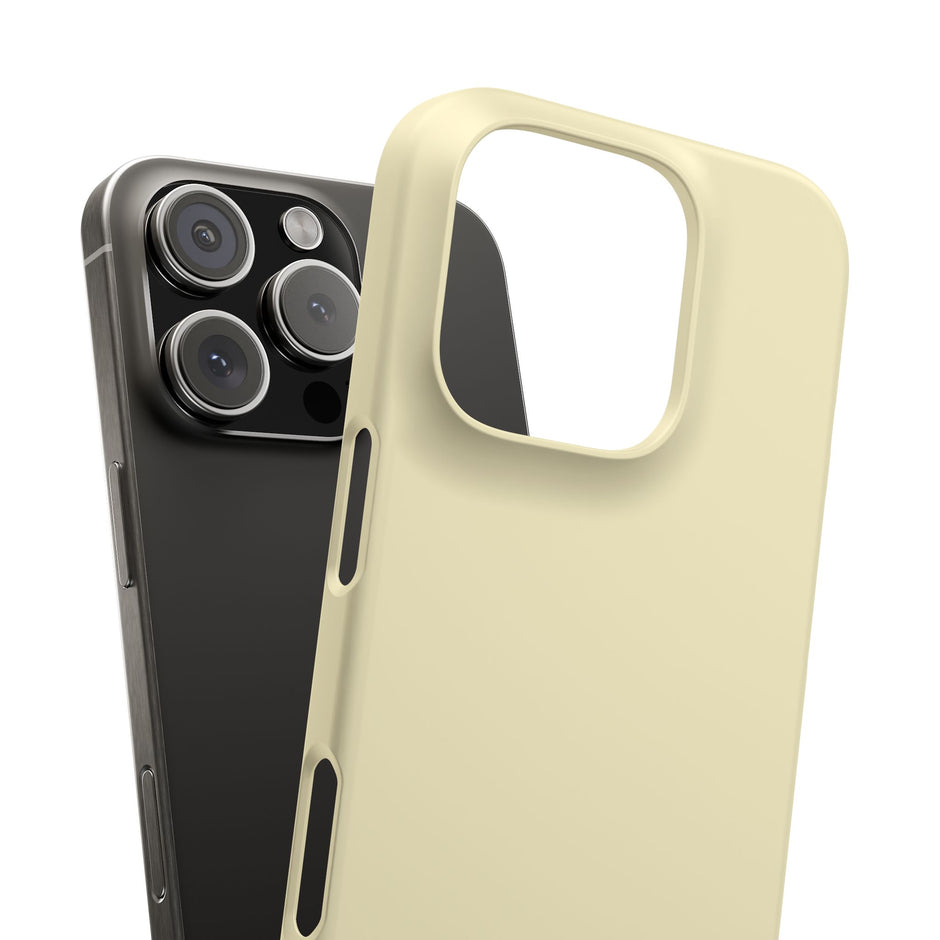 iPhone 16 Pro Slim Case - Lemon Chiffon