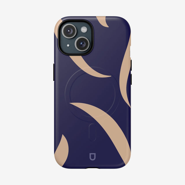 iPhone 15 MagSafe Tough Case - Midnight Dune