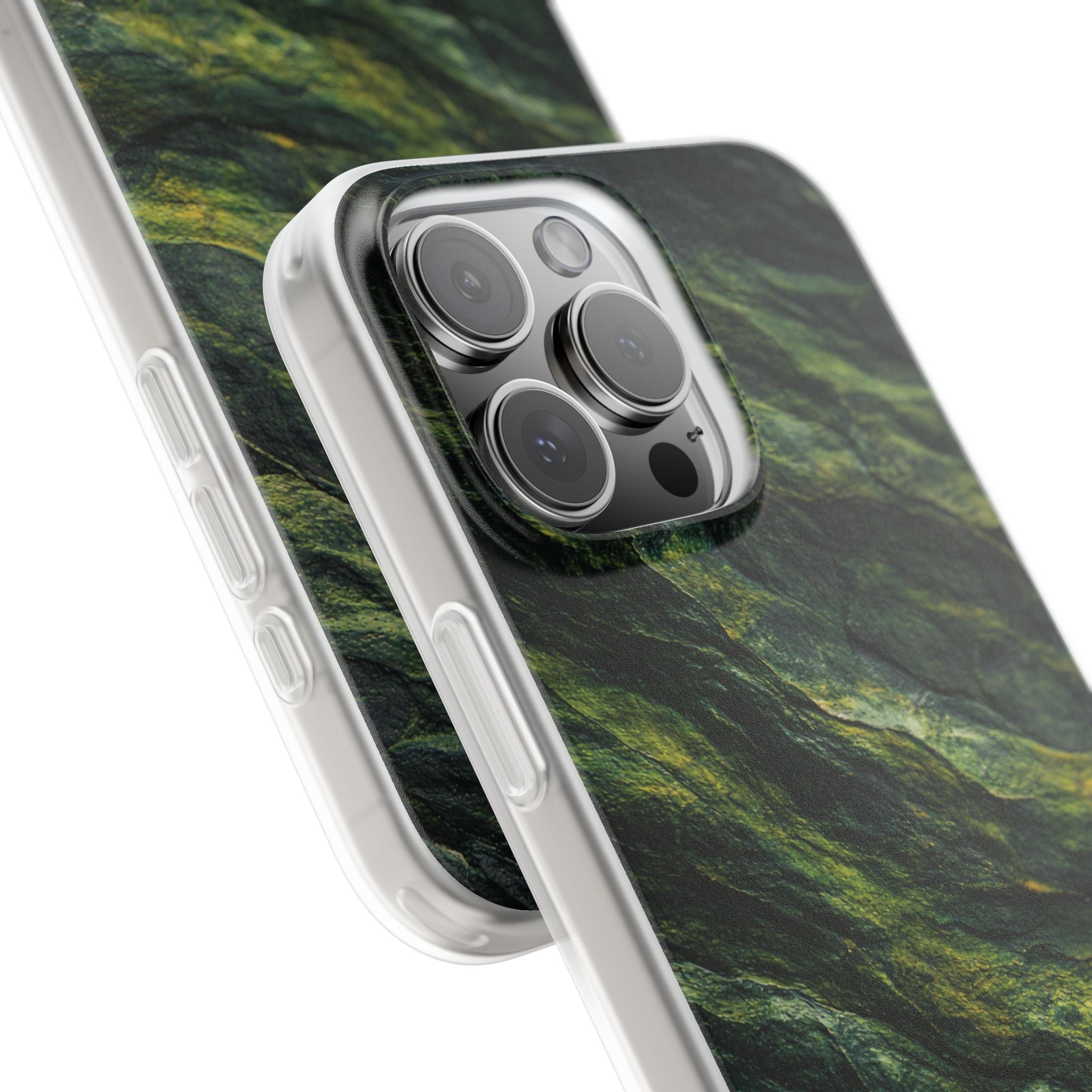 iPhone 16 Pro Max Flexi Case - Moss Ridge