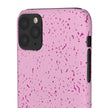 iPhone 11 Pro Max Slim Case - Flake Pink