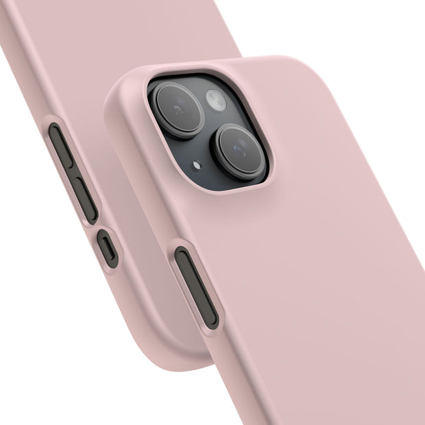 iPhone 15 Slim Case - Soft Rose