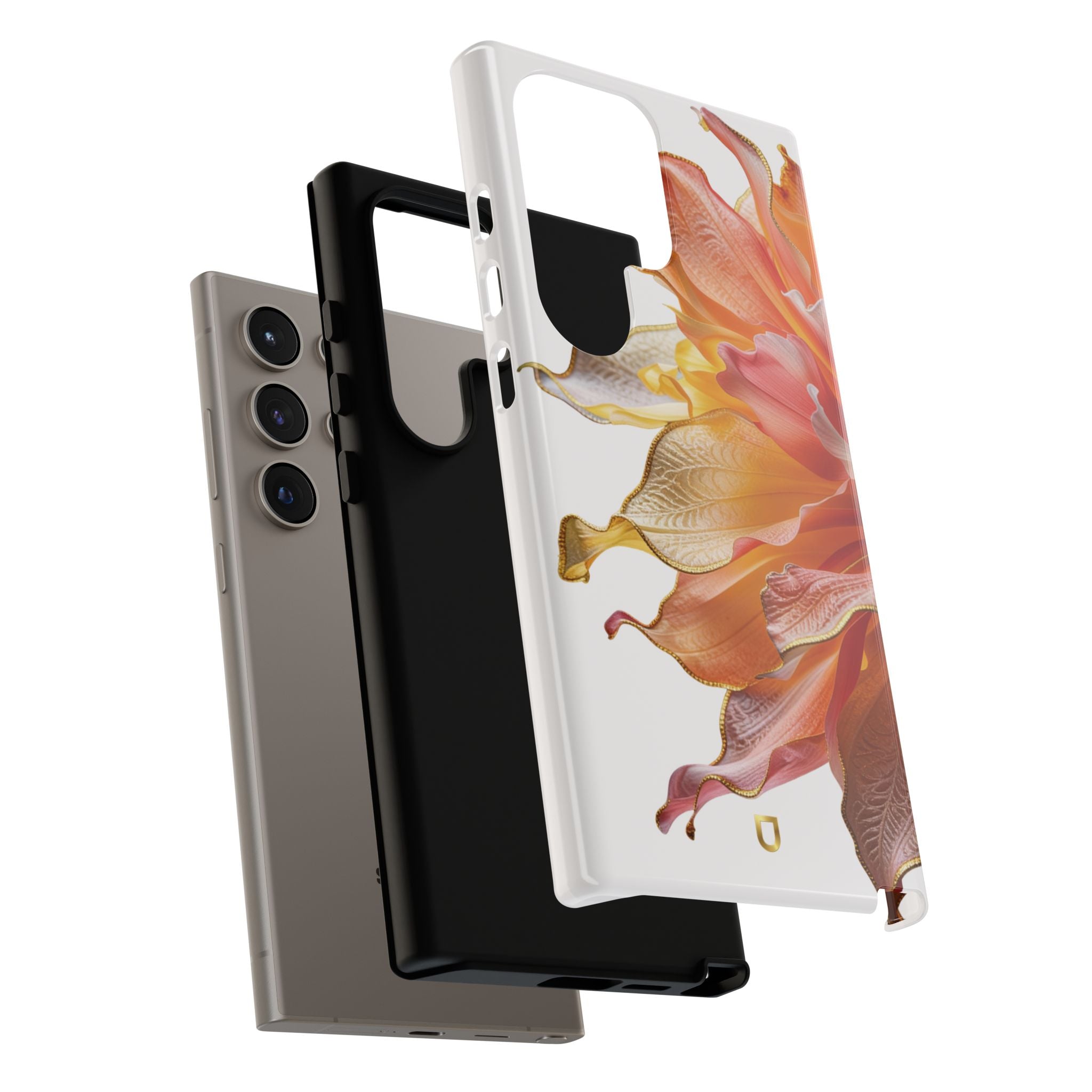 Samsung Galaxy S24 Series Tough Case - Ember Bloom White