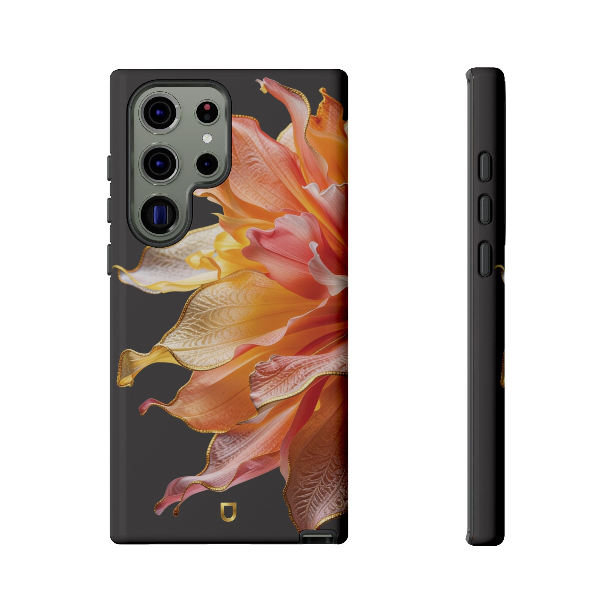 Samsung Galaxy S23 Series Tough Case - Ember Bloom Black