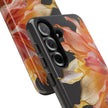 Samsung Galaxy S25 Series Tough Case - Ember Bloom Black