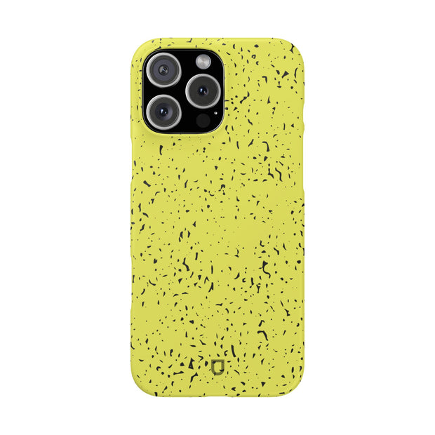 iPhone 16 Pro Max Slim Case - Flake Lemon