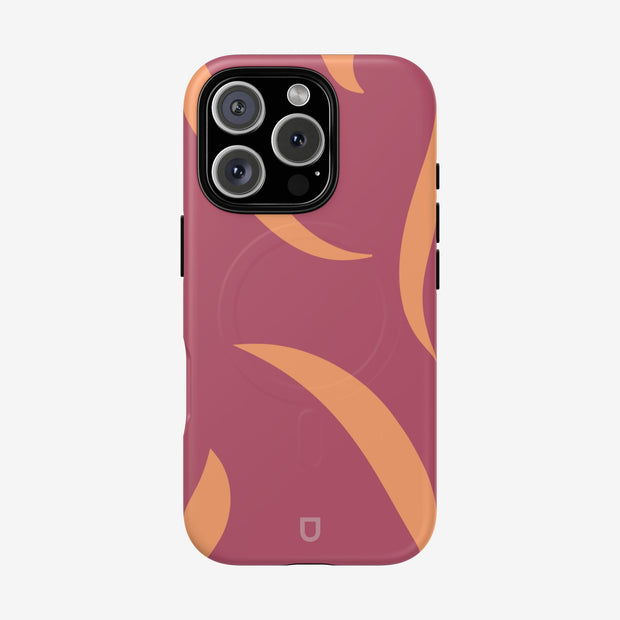 iPhone 16 Pro MagSafe Tough Case - Rose Wine