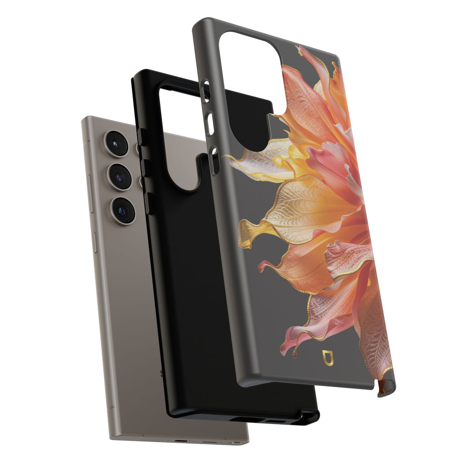 Samsung Galaxy S24 Series Tough Case - Ember Bloom Black