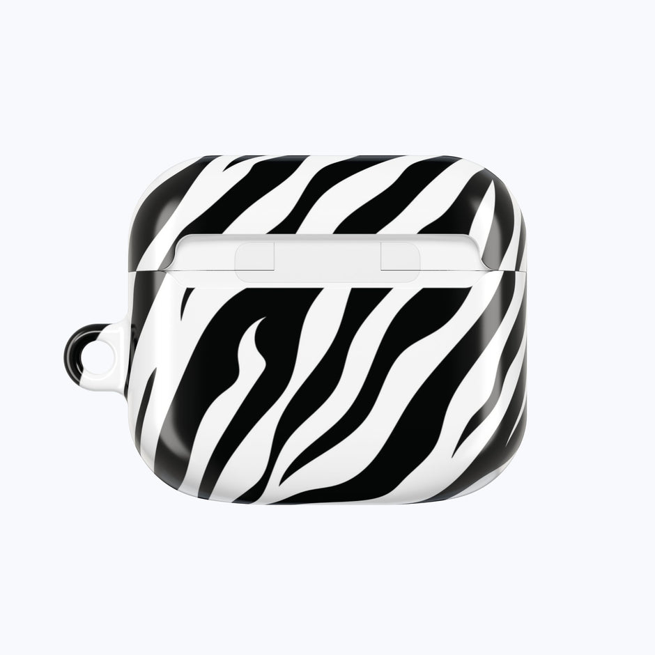 AirPod Pro 3rd Gen Case - Zebra