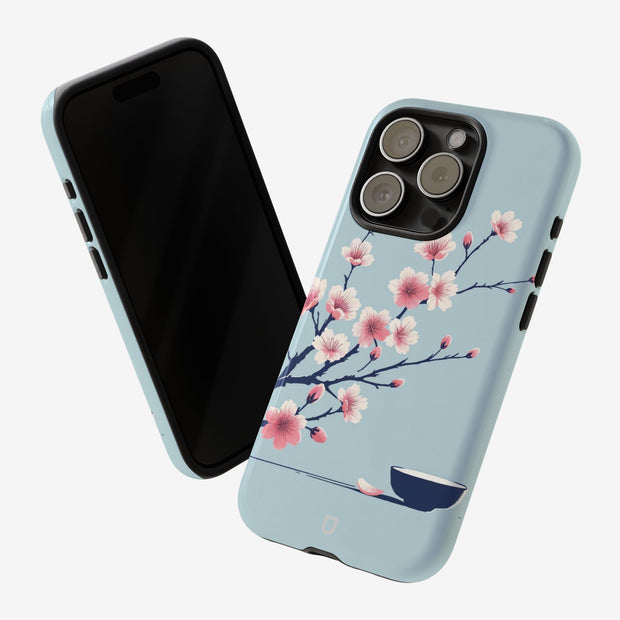 iPhone 15 Pro Tough Case - Cherry Blossoms