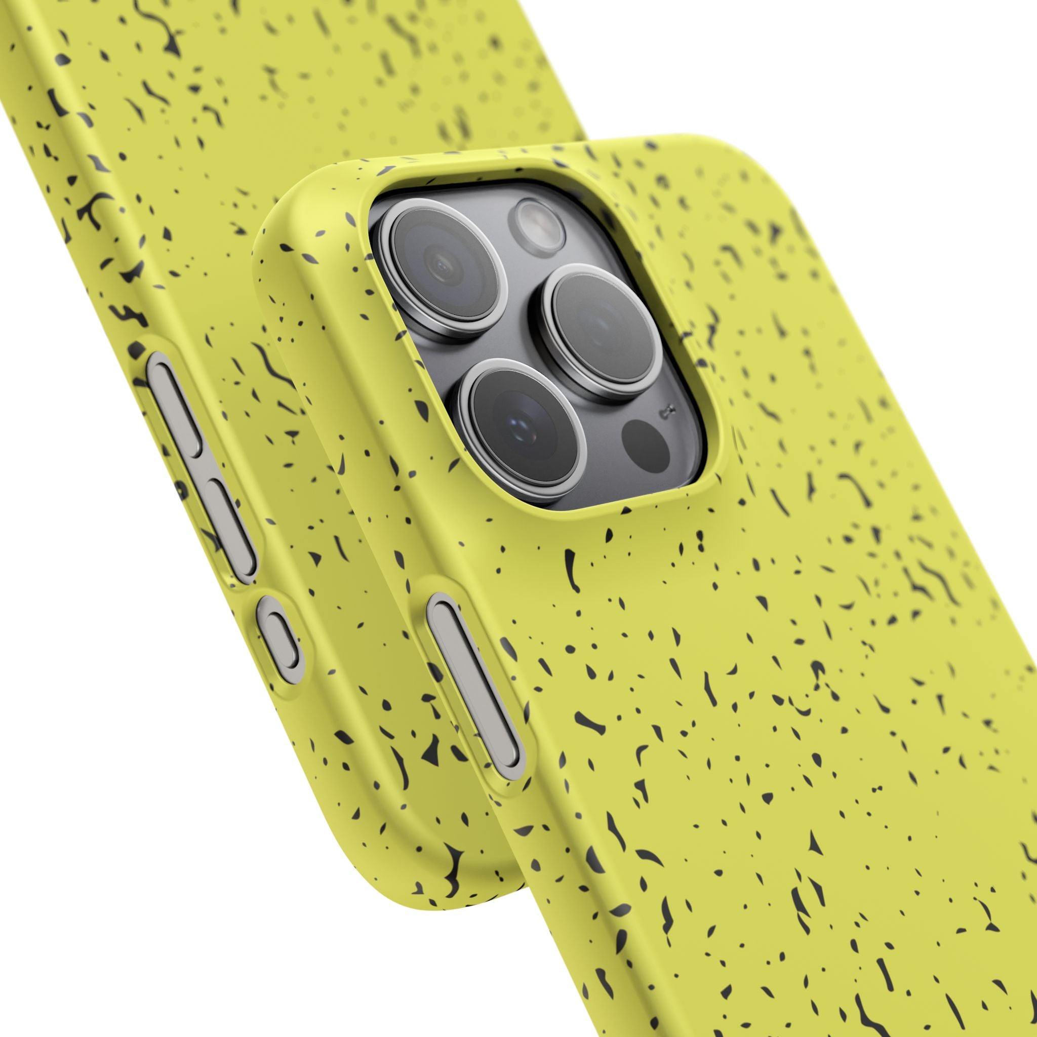 iPhone 15 Pro Max Slim Case - Flake Lemon