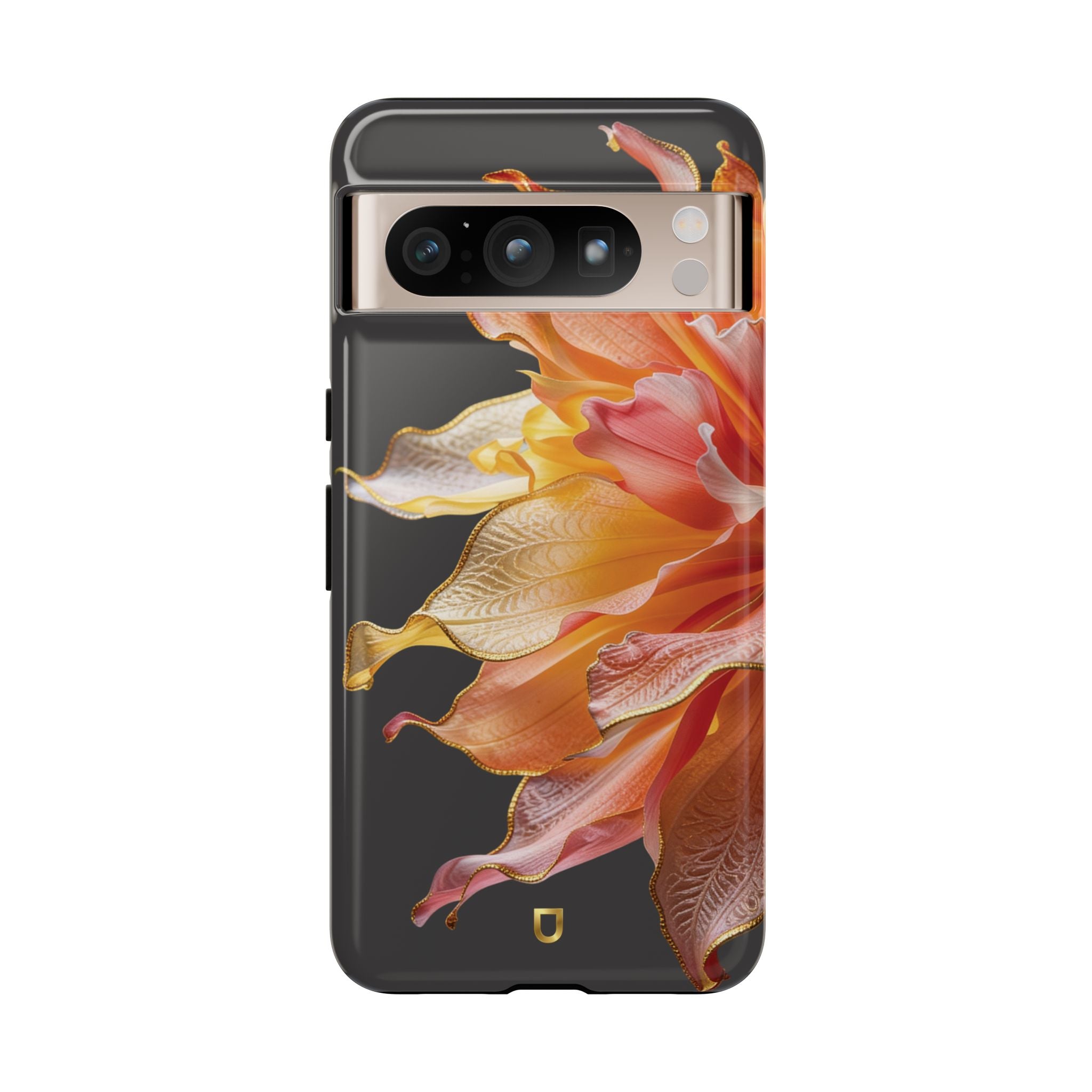 Google Pixel 8 Series Tough Case - Ember Bloom Black