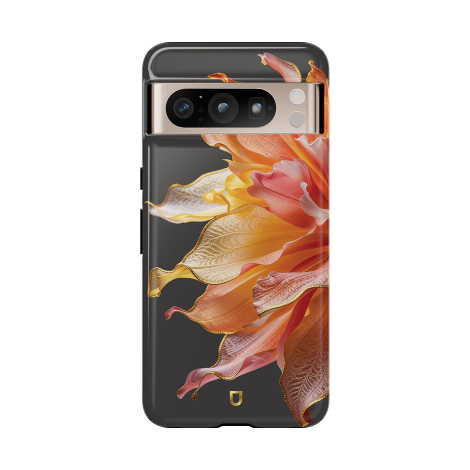 Google Pixel 8 Series Tough Case - Ember Bloom Black