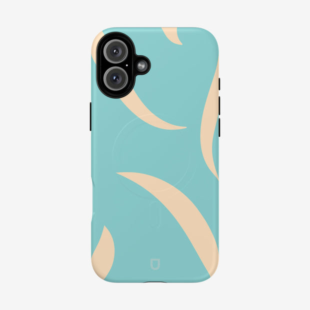 iPhone 16 Plus MagSafe Tough Case - Bright Aqua
