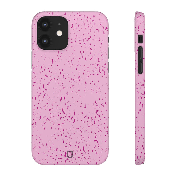 iPhone 12 Slim Case - Flake Pink