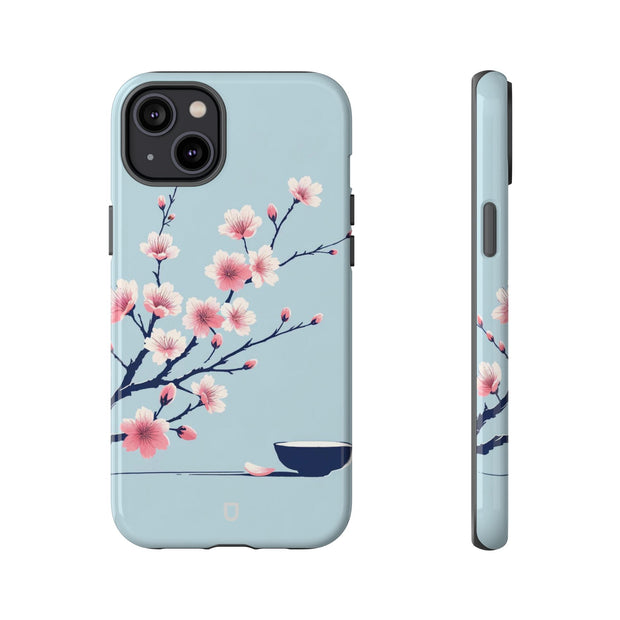 iPhone 14 Plus Tough Case - Cherry Blossoms