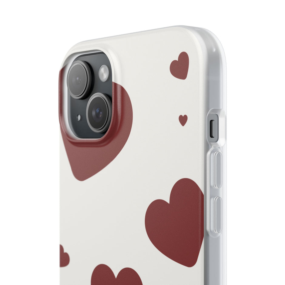 iPhone 15 Plus Flexi Case - Love