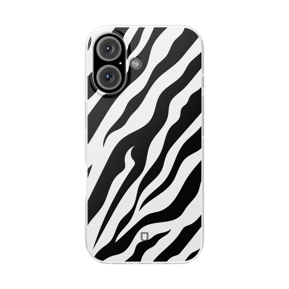 iPhone 16  Flexi Case - Zebra