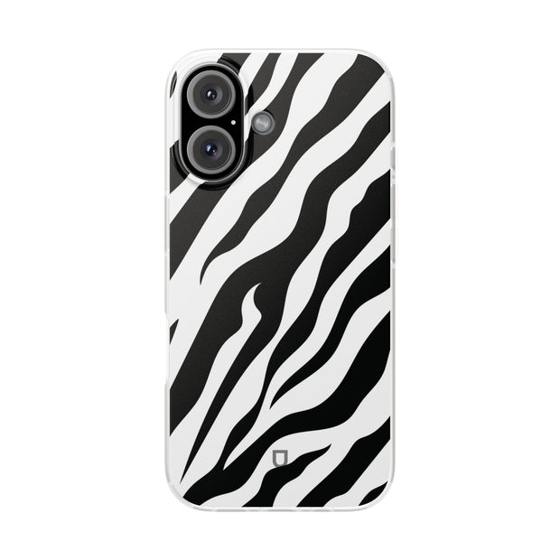 iPhone 16  Flexi Case - Zebra