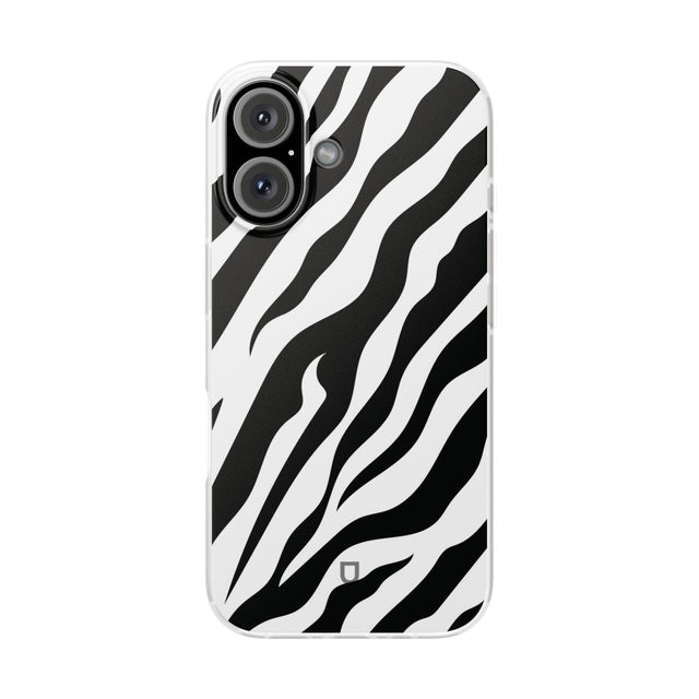 iPhone 16  Flexi Case - Zebra