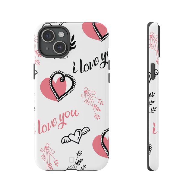 iPhone 15 Plus Tough Case - Love U
