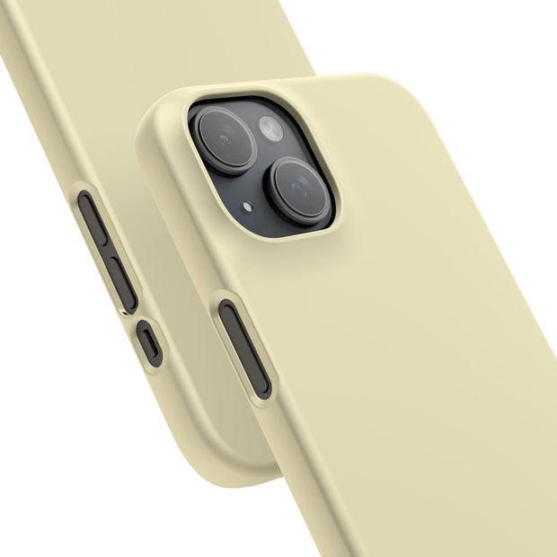 iPhone 15 Plus Slim Case - Lemon Chiffon