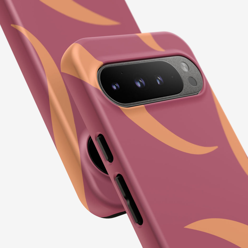 Google Pixel 9 Pro XL Tough Case - Rose Wine