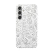 Samsung Galaxy S24 Plus Flexi Case - Black Rose