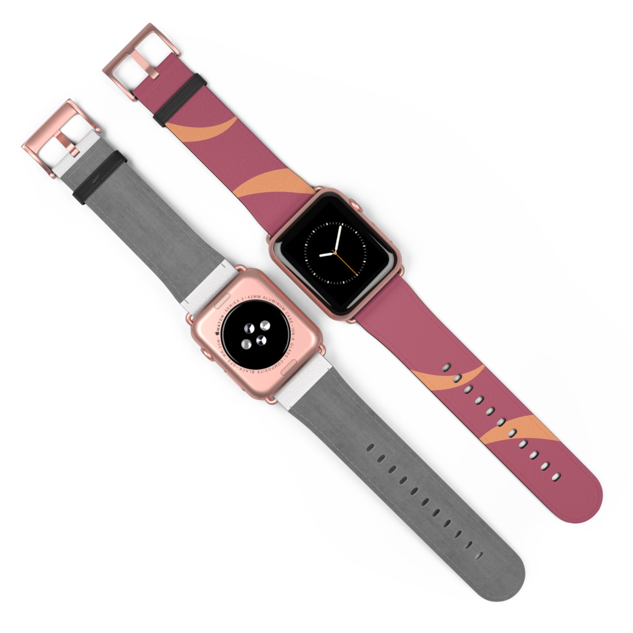 Apple Watch Series Bands 38-41 mm 42-45 mm - Rose Wine