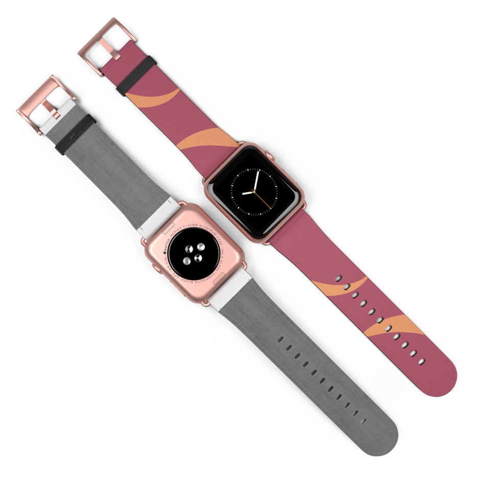 Apple Watch Series Bands 38-41 mm 42-45 mm - Rose Wine