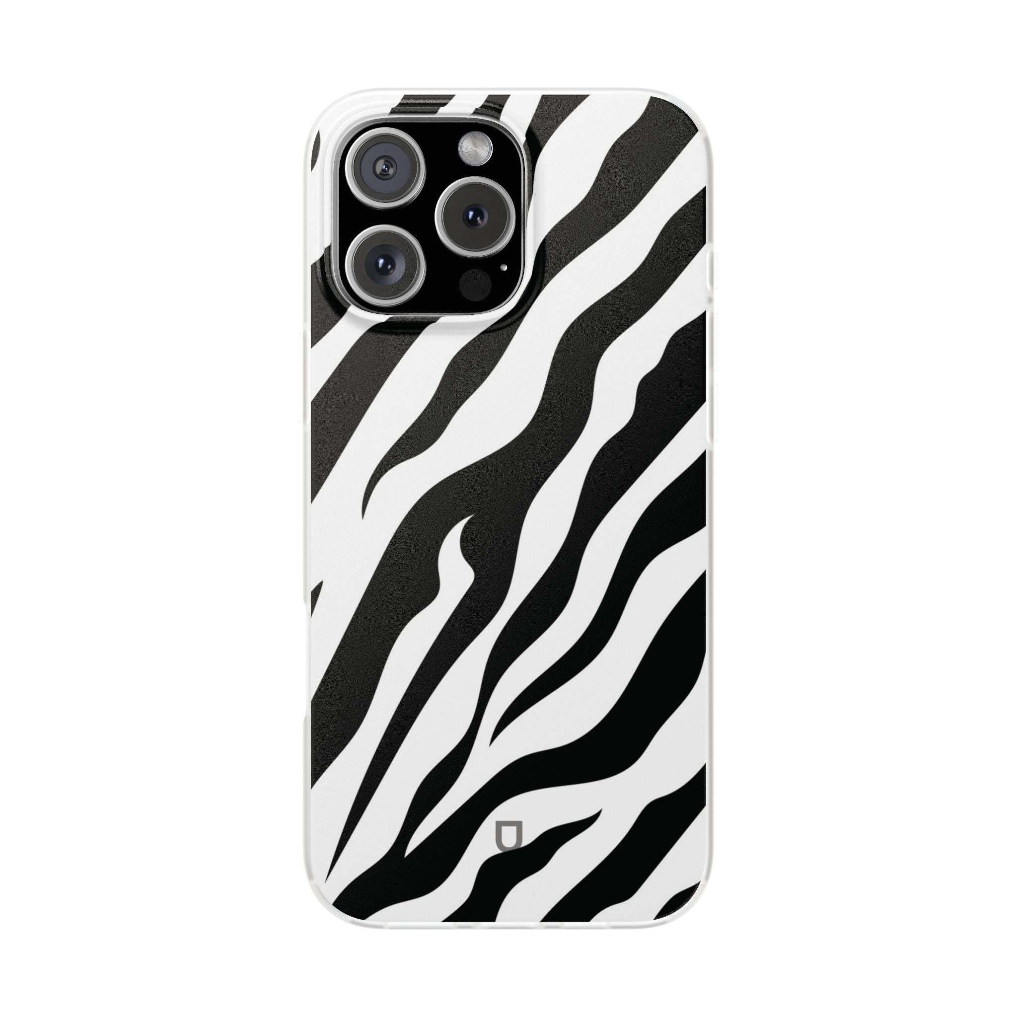 iPhone 16 Pro Max Flexi Case - Zebra